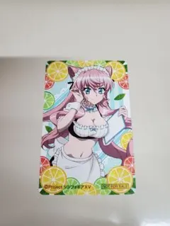 戦姫絶唱シンフォギア　マリア・カデンツァヴナ・イヴ　イラストカード　水着メイド