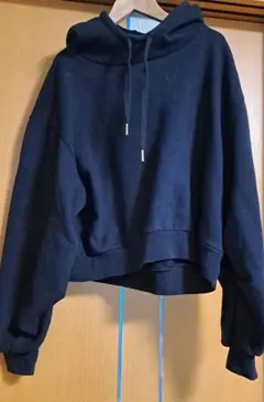 【美品】MOUSSY マウジー パーカー 裏起毛ブラック F