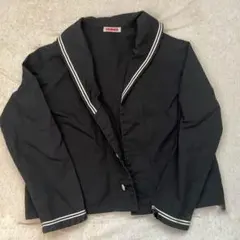 SWIMMER セーラー襟 テーラードジャケット 黒