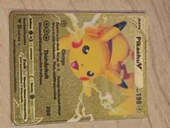 ⭐️海外限定⭐️ポケモン ゴールドカード ピカチュウ
