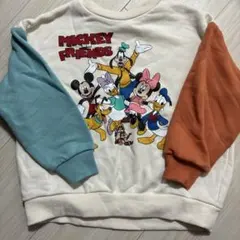 ミッキーとフレンズ トレーナー サイズ110