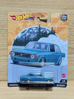 ホットウィール☆プレミアム '73 VOLVO 142 GL☆ボルボ ミニカー