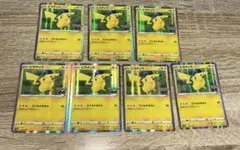 ピカチュウ　r 7枚　ダメージあり　ポケモンgo ポケモンカードゲーム