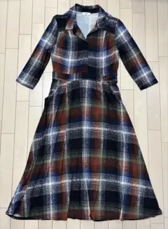 アーモワールカプリス EGERIE チェックワンピース