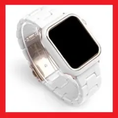 【新品未使用】Apple Watch バンド 42/44/45mm ホワイト