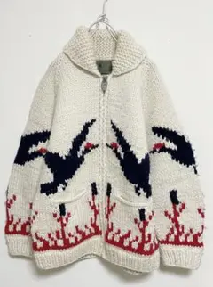 97AW★STUSSY★CANADIAN SWEATER★カウチンニット★90s 97AW☆STUSSY☆CANADIAN SWEATER☆カウチンニット☆90s