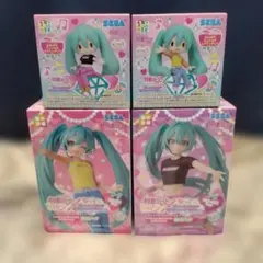 初音ミク×オシャレ魔女ラブandベリー フィギュア 4個セット