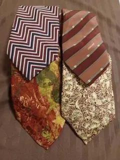 古着  ネクタイ 4本セット