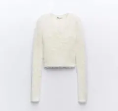 ZARA エコファー素材セーター