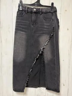 ライブコーデに✴︎SHEIN/シーイン/ダメージデニムスカート