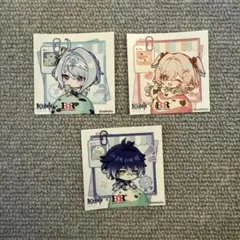 原神 コラボ ステッカー 3種セット　サーティワン リンネア オデット フリンズ