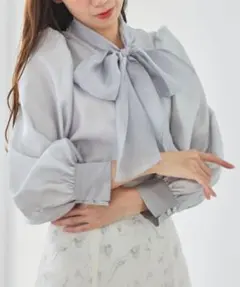 【MAJESTIC LEGOS】バリエボウタイブラウス