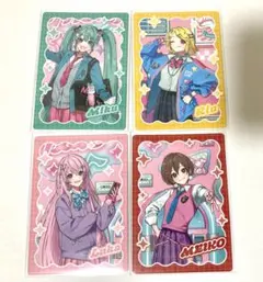 プロジェクトセカイ　メロパレ　トレカ　ミク/リン/ルカ/MEIKO