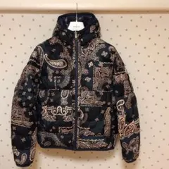 ​【極美品】MONCLER ダウンジャケット ペイズリーサイズ【2】リバーシブル