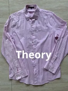 Theory ストライプシャツ ピンク サイズ38のサムネイル