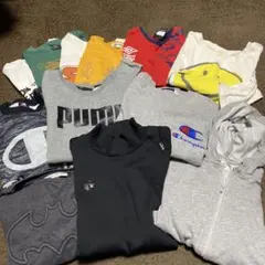 男の子服まとめ売り140cm-150cm Tシャツ トレーナーロンTセット