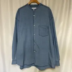 新品 Graphpaper SIDOGRAS Band Collar Shirtのサムネイル