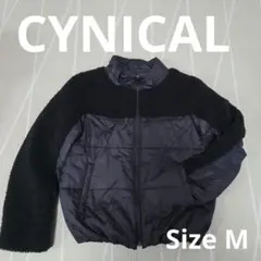CYNICAL シニカル ブラックボアジャケットMサイズ