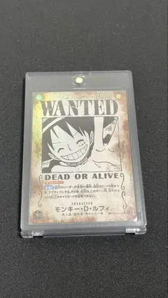 【美品】ルフィ　手配書　SP OP13-118