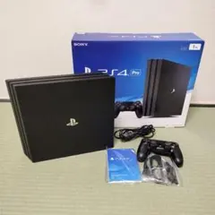 PS4 Pro CUH-7000B01 1TB Jet Black 本体