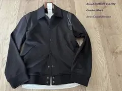 未使用品 コムサイズム ハイテンションストレッチ ブルゾン Yブラック Sサイズ