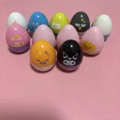 サンリオ キャラクターズ エッグ型スタンプ