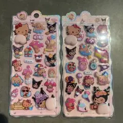 ハローキティ 立体おしりシール 2シートセット