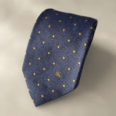【ネクタイ】BLACK LABEL Burberry ネイビー ドット柄