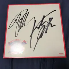B'z 稲葉浩志 直筆サイン 色紙 - メルカリ