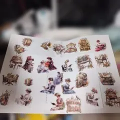 おすそ分けコラージュシール