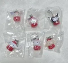 【即日発送】サンリオキャラクターズ いちごめじるしアクセサリー コンプ ガチャ