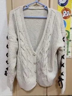 アクシーズファム　カーディガン　M