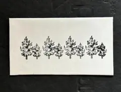 X-mas BIG SALE!! !! もみの木ボーダー スタンプ ドイツ製