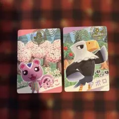 あつ森　カードグミ第2弾　アポロ&ももこ