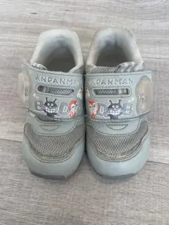 アンパンマン キッズシューズ グレー　14.5cm