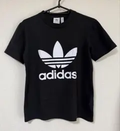 Adidas ロゴ 半袖Tシャツ 黒