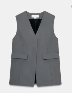 2026年最新】ZARA カラー：グレイ系 レディース ノーカラージャケット