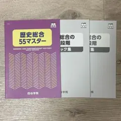四谷学院 歴史総合55マスター＆歴史総合の55段階チェック集＆解答集のサムネイル