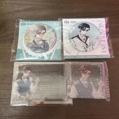 第五人格 食験室コラボ海外限定 アクリルブロック 缶バッジ クリアカード小説家