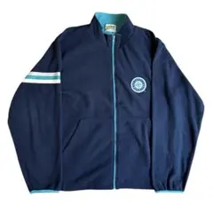 ⭐︎新品未使用⭐︎MLB シアトルマリナーズ フリースジャケット Lサイズ＋おまけ付 9FIFTY A-Frame Pinstripe Ripstop シアトル・マリナーズ ライトブルー