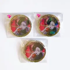 うらたぬき たぬワン ロミシン 缶バッジ 3個セット
