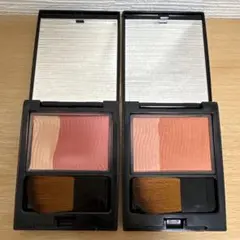 etvos エトヴォス　パウダーチーク 2色セット ブラシ付き