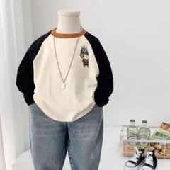 Labubu ラブブキャラクター長袖カットソー