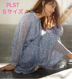 プラステ 2way ボウタイ リボン フラワーアニマルティアード ワンピース