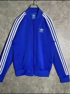 【人気】adidasトラックジャケット ジャージ 刺繍ロゴ 袖ライン 良カラー