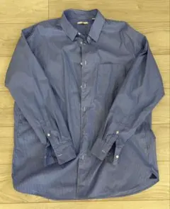 ユニクロ　+J ブロードシャツ　XL ストライプ