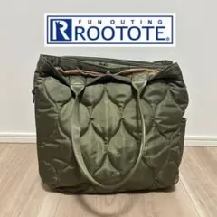 ジャスミン様極美品　大容量　ルートート　キルティングトートバッグ A4対応