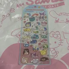 【香港限定】ボンボンドロップシール サンリオ ３Ｄステッカー