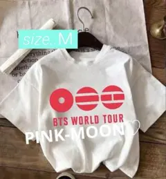 BTS アリランロゴTシャツ ワールドツアーTシャツ ホワイト Lサイズ