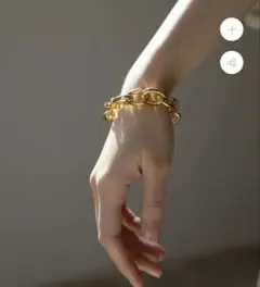tsui チャンキーチェーンブレスレット